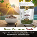 Green Cardamom Seeds Whole