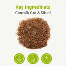 Natural Cornsilk Cut & Sifted
