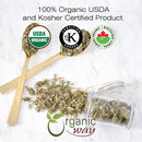 Raspberry Leaf (Cut & Sifted), European Wild Harvest