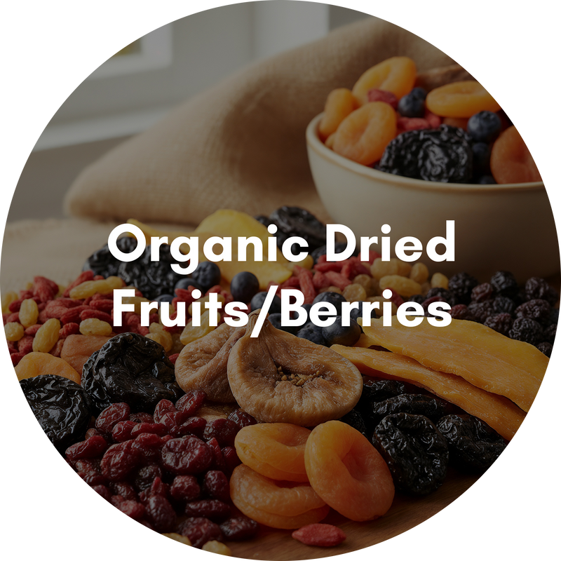 Organic Dried Fruits / Berries