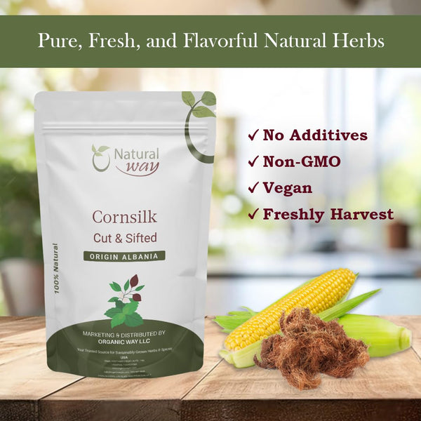Natural Cornsilk Cut & Sifted