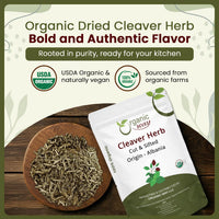 Dried Cleavers Herb Cut & Sifted
