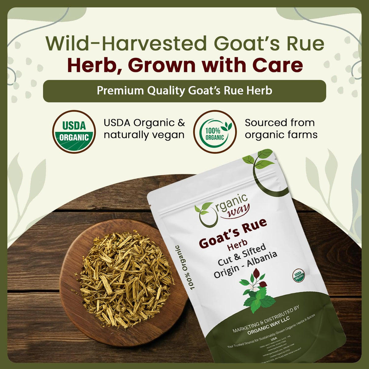 GOAT'S  RUE HERB C/S