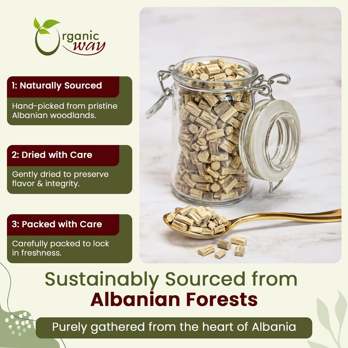 White Willow Bark Cut & Sifted - Origin Albania
