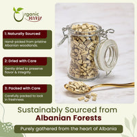White Willow Bark Cut & Sifted - Origin Albania