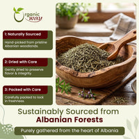 Dried Cleavers Herb Cut & Sifted