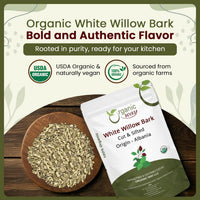 White Willow Bark Cut & Sifted - Origin Albania