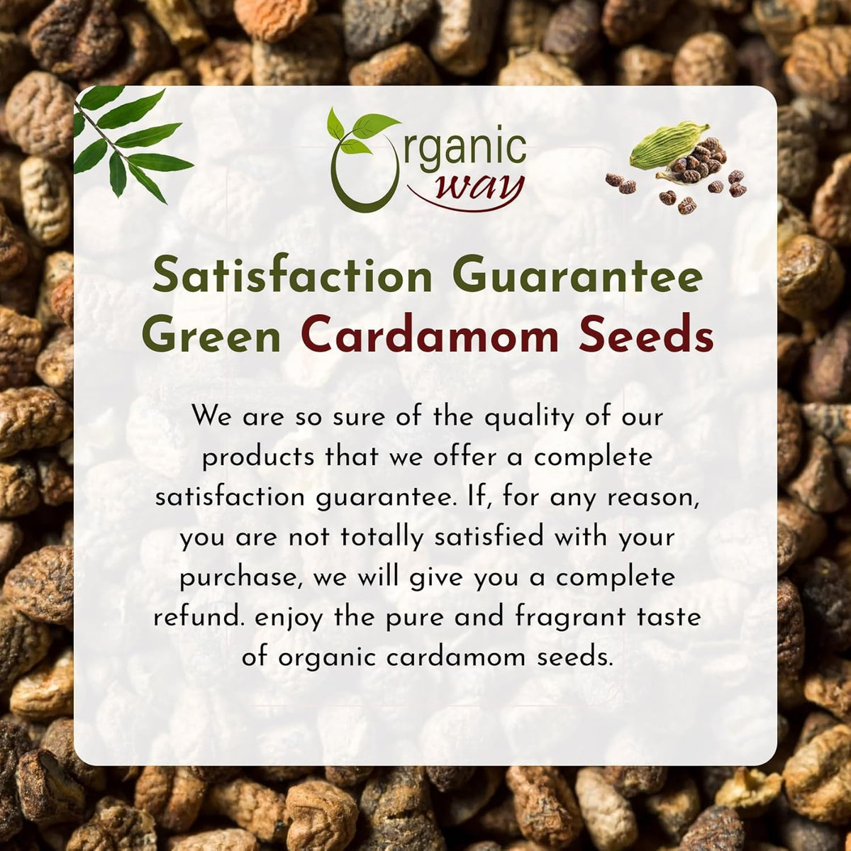 Green Cardamom Seeds Whole