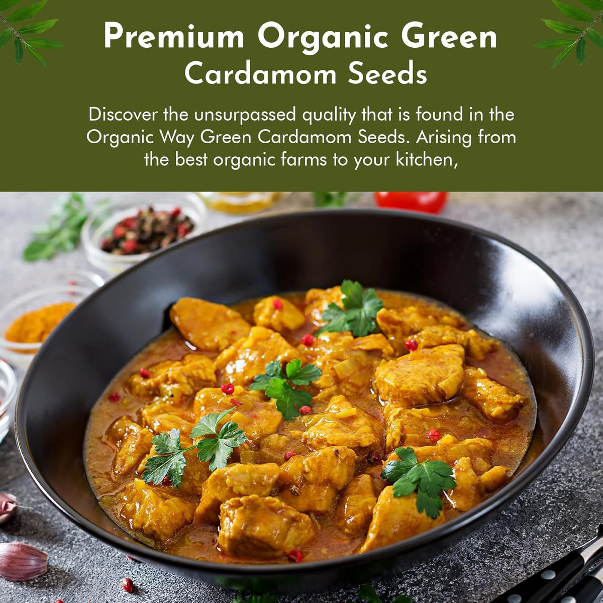 Green Cardamom Seeds Whole