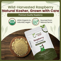 Natural Raspberry Leaf Powder -  European Wild Harvest