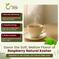 Natural Raspberry Leaf Powder -  European Wild Harvest
