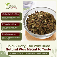 Natural Myrtle Leaf Whole, European Wild Harvest