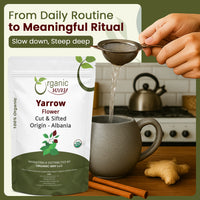 Yarrow Flower Cut & Sifted