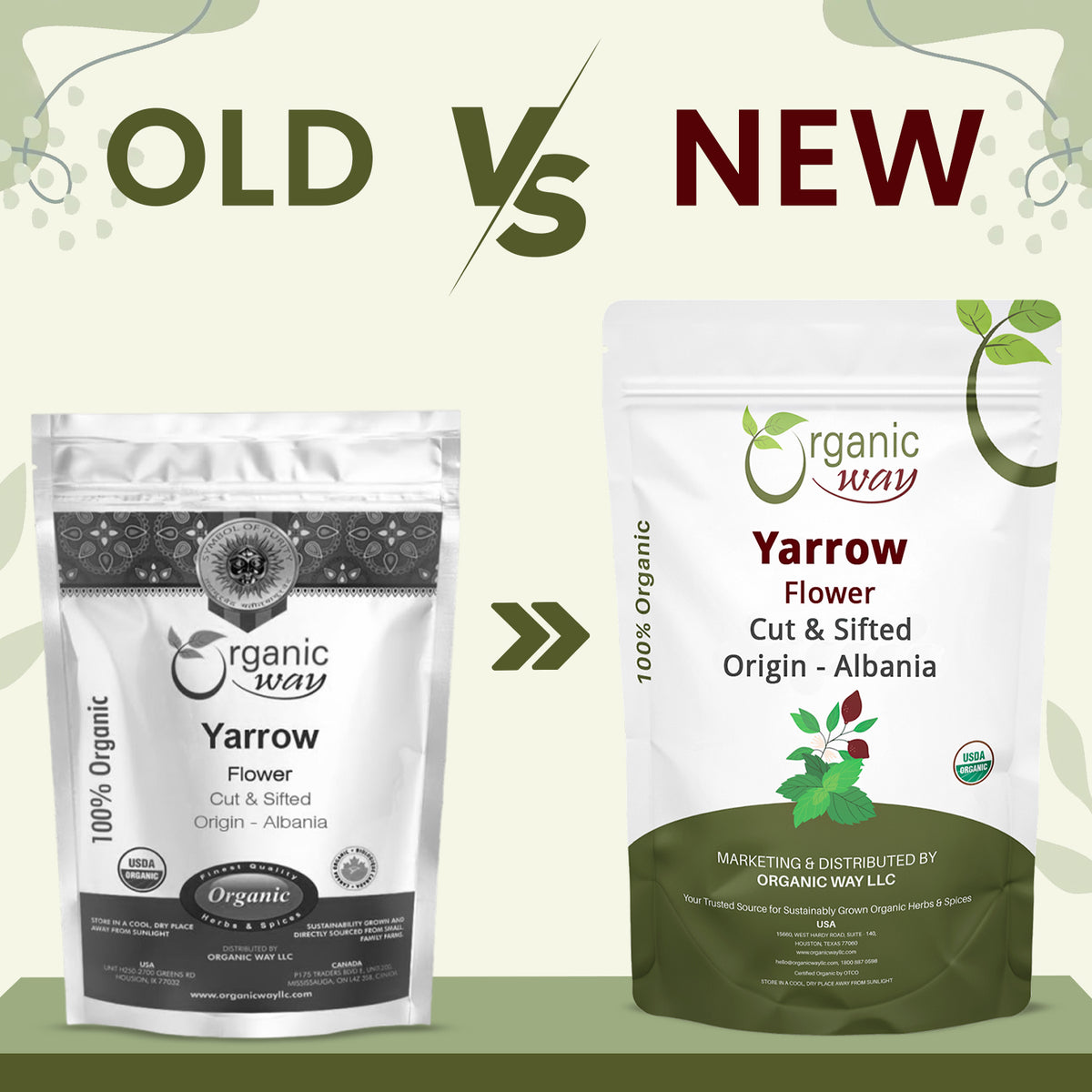 Yarrow Flower Cut & Sifted