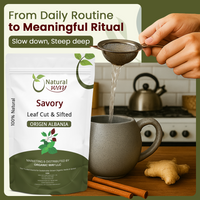 Natural Savory Leaf (Cut & Sifted), European Wild Harvest