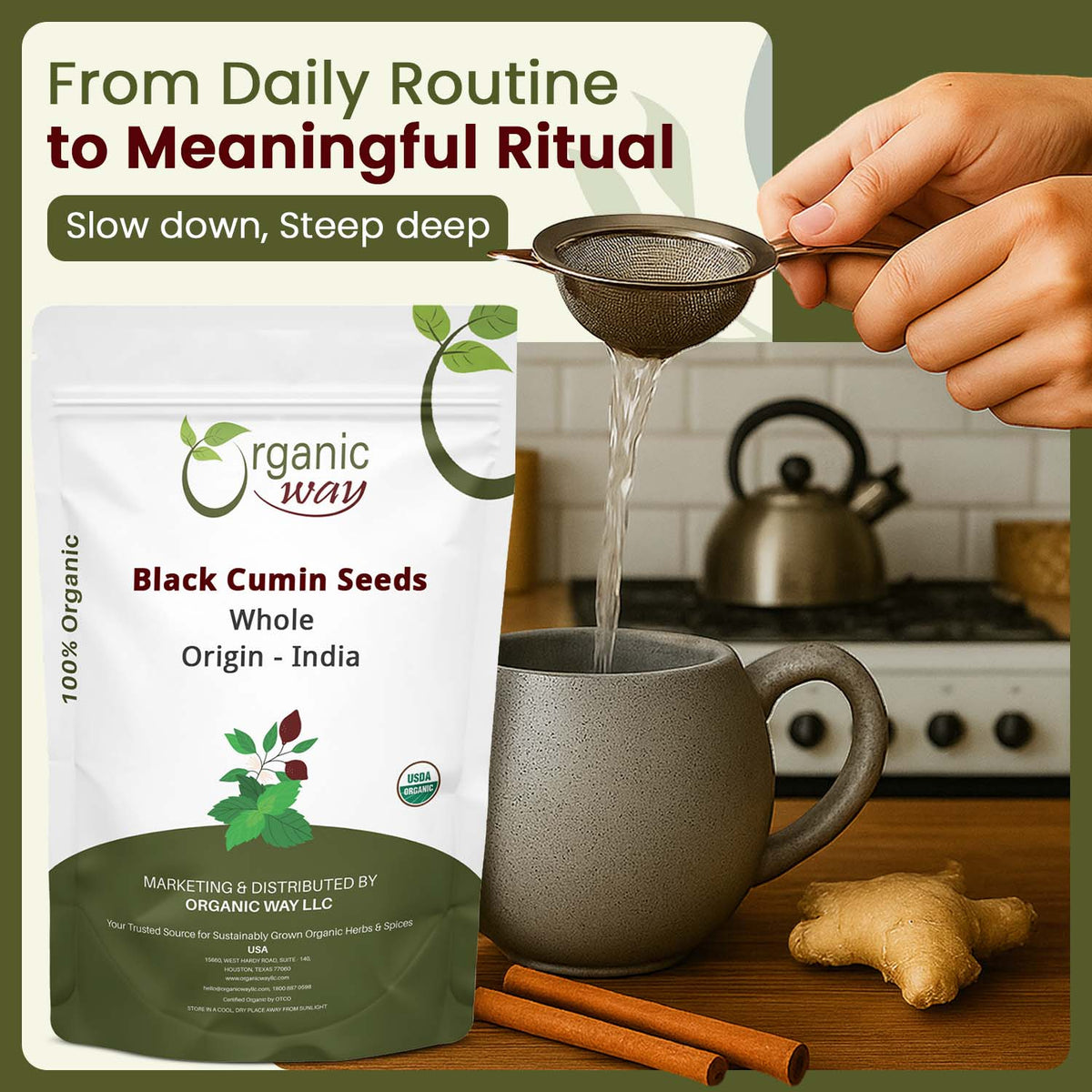 Black Cumin Seeds (Nigella Sativa) Kalonji – Whole Black Seeds - Origin - India