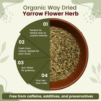 Yarrow Flower Cut & Sifted
