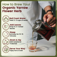 Yarrow Flower Cut & Sifted