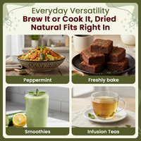 Natural Peppermint Leaf Cut & Sifted - European Wild Harvest