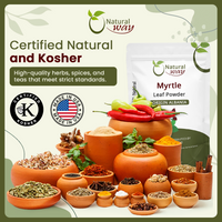 Natural Myrtle Leaf Powder, European Wild Harvest
