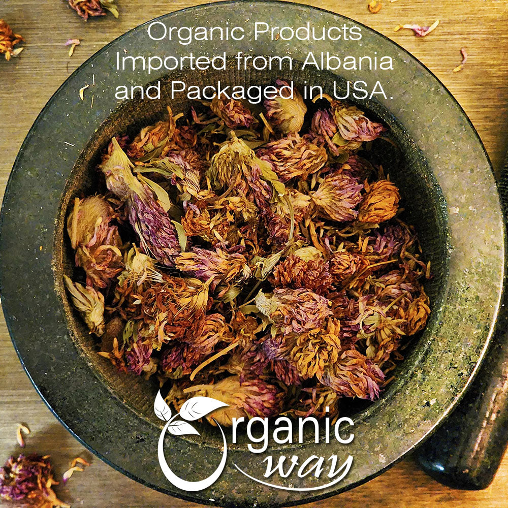 Red Clover Blossoms Dried Whole