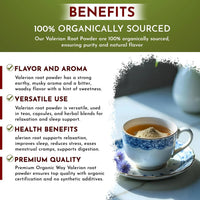 Valerian Root Powder - Herbal Tea - Origin Albania