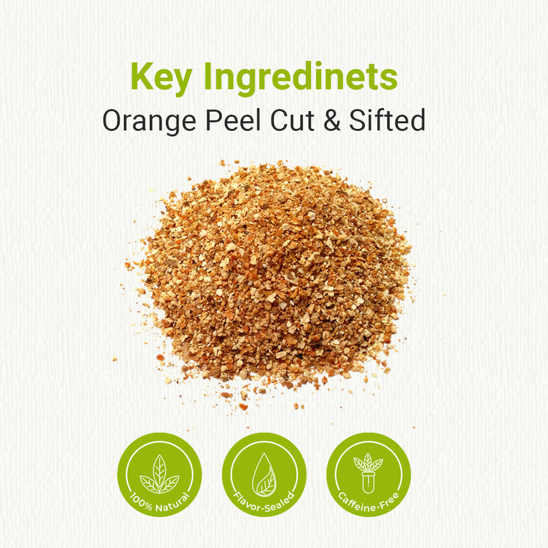 Natural Orange Peel Cut & Sifted