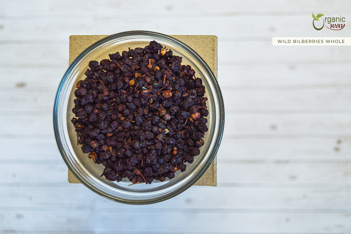 Wild Bilberries Fruit (Whole), European Wild Harvest