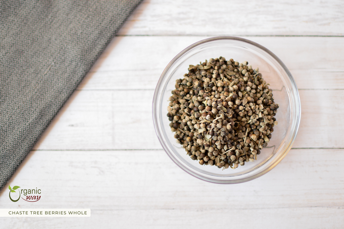 Chaste Tree Berries Whole, European Wild Harvest