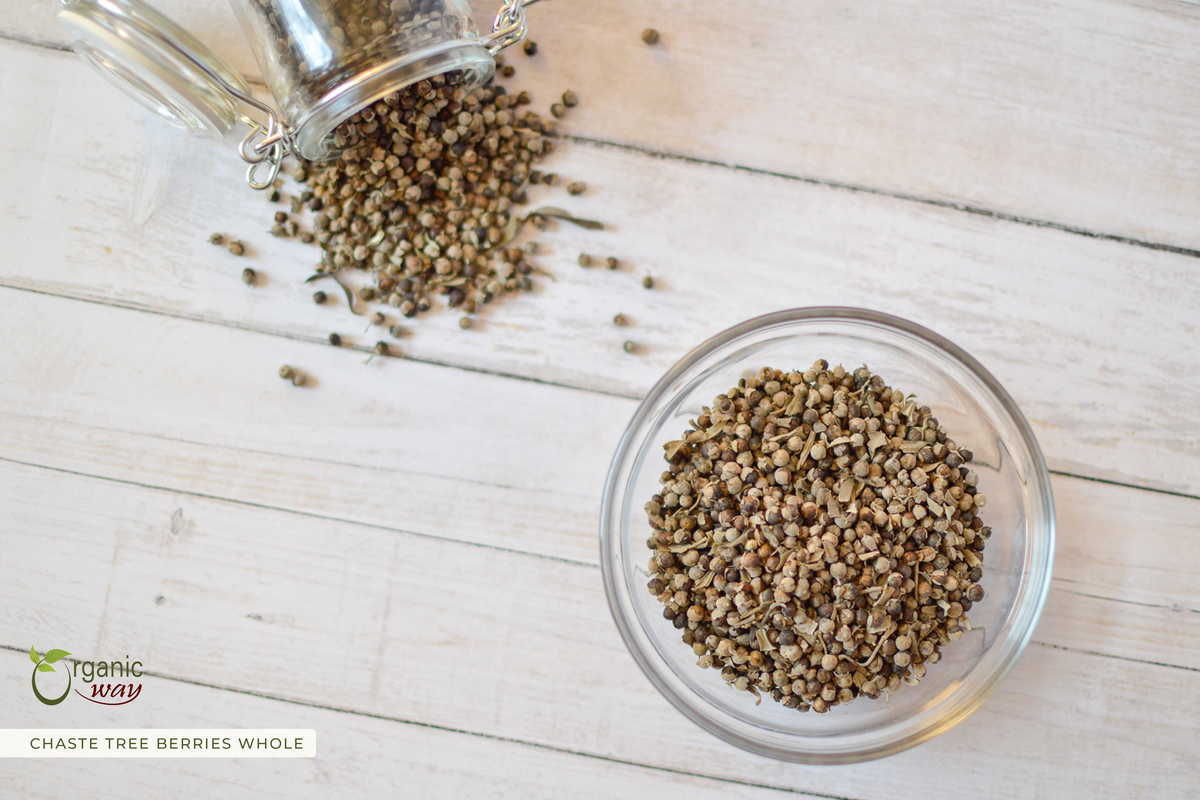 Chaste Tree Berries Whole, European Wild Harvest