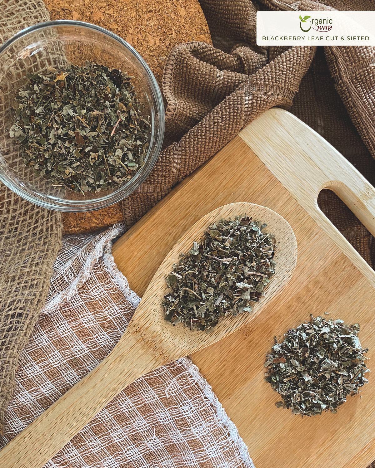BlackBerry Leaf (Cut & Sifted), European Wild Harvest