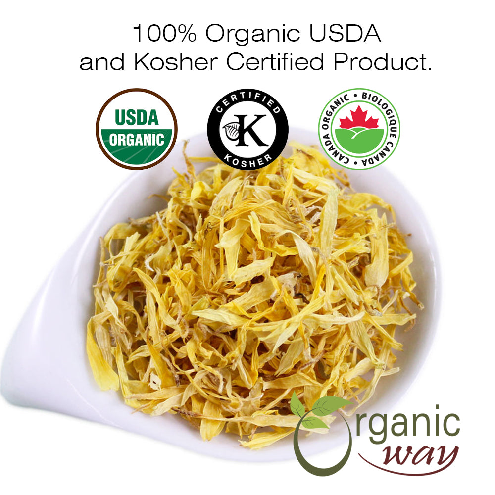 Calendula Petals, European Wild Harvest