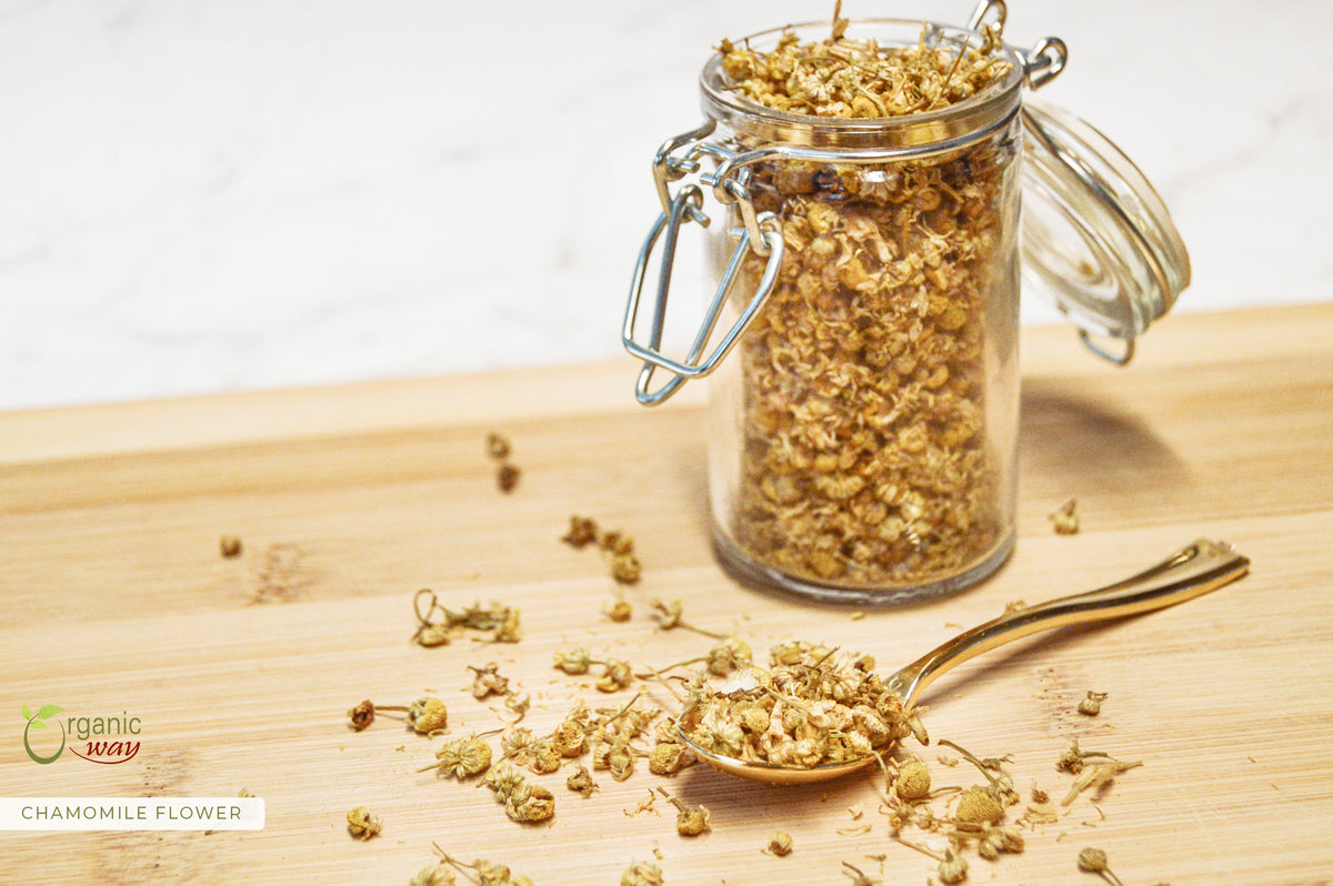 Chamomile Flower Whole, European Wild Harvest