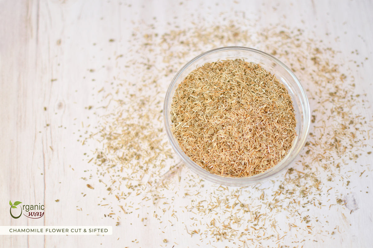 Chamomile Flowers (Cut & Sifted), European Wild Harvest
