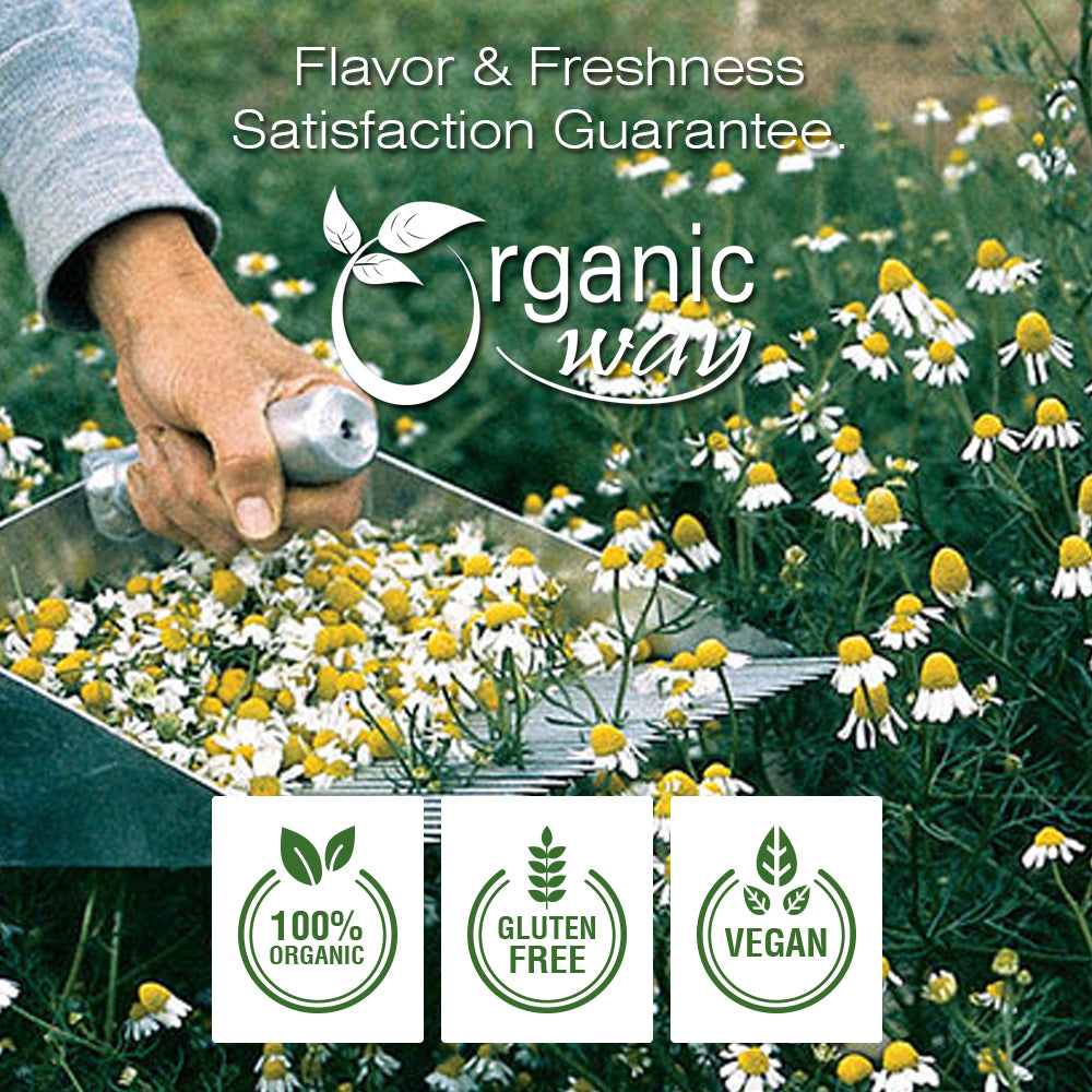 Chamomile Flower Powder, European Wild Harvest