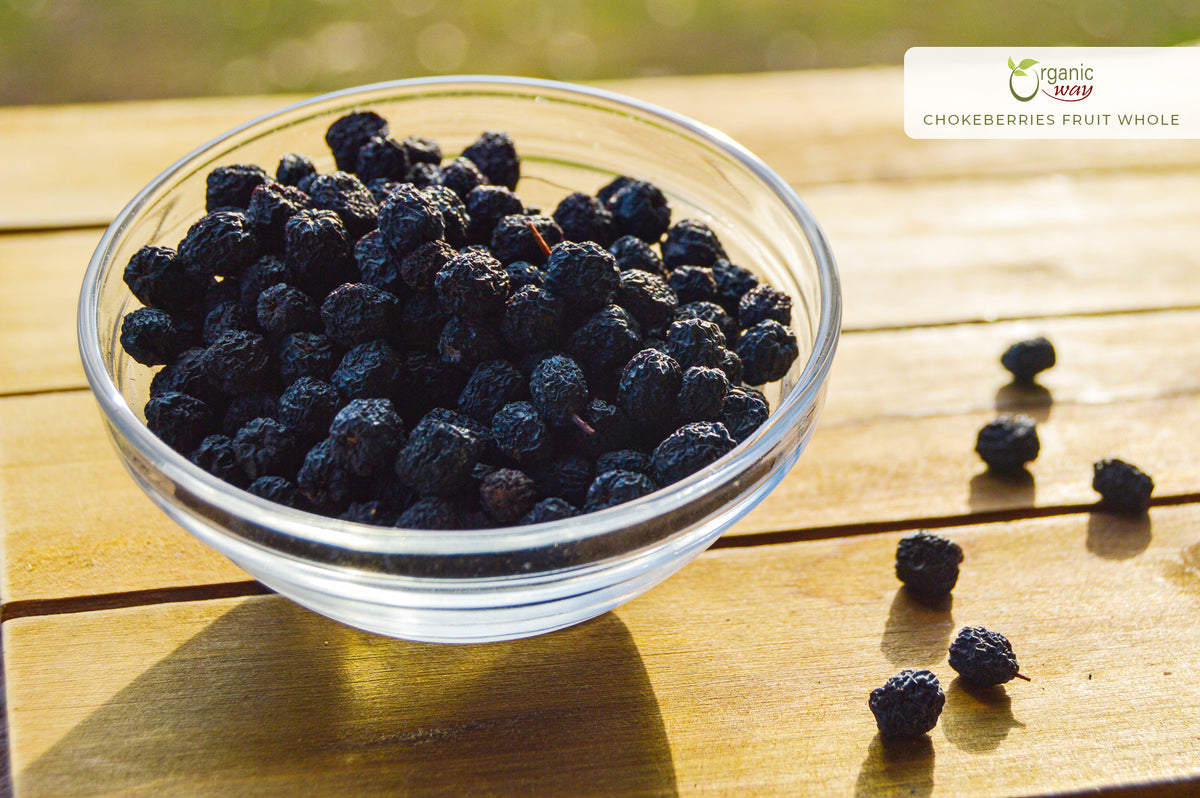 Chokeberries Fruit Whole, European Wild Harvest