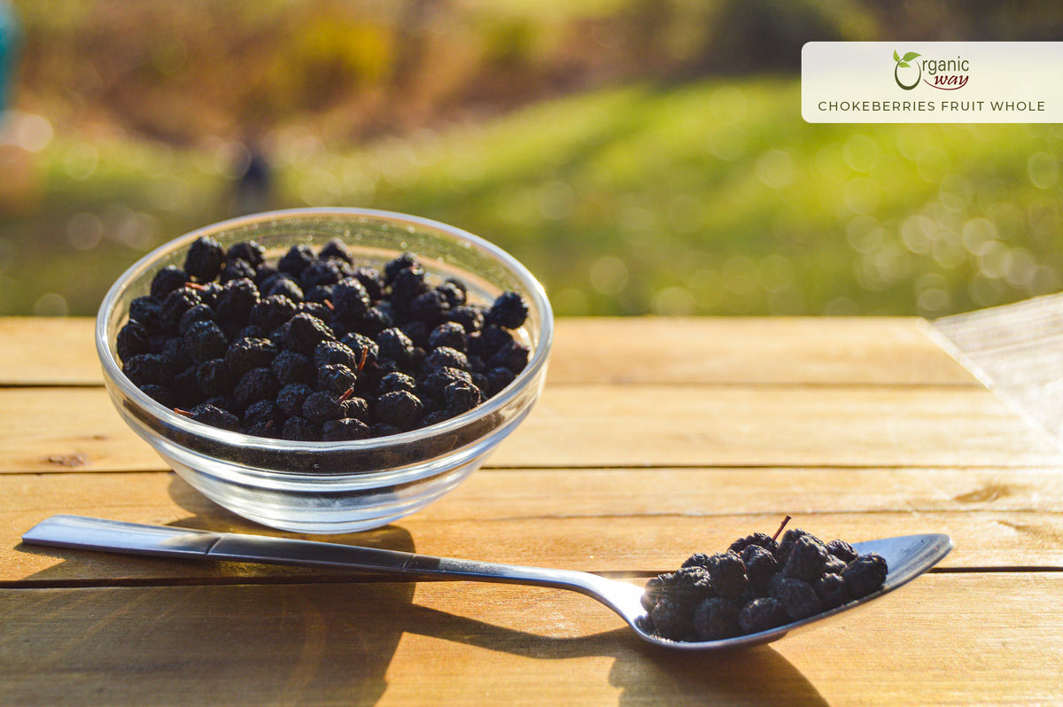 Chokeberries Fruit Whole, European Wild Harvest