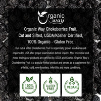 Chokeberries Fruit Whole, European Wild Harvest