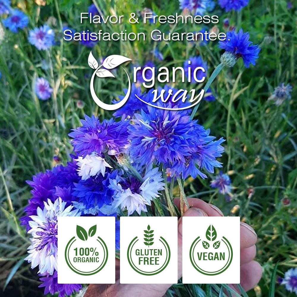 Cornflower Blue (Whole), European Wild Harvest