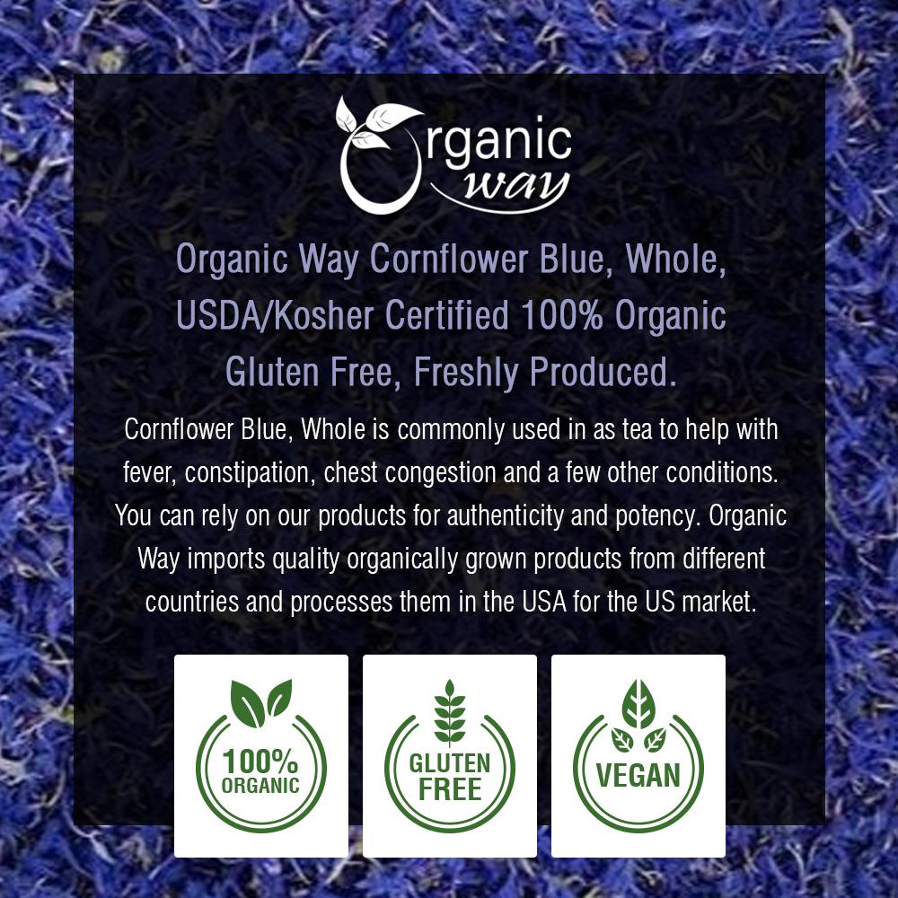 Cornflower Blue (Whole), European Wild Harvest