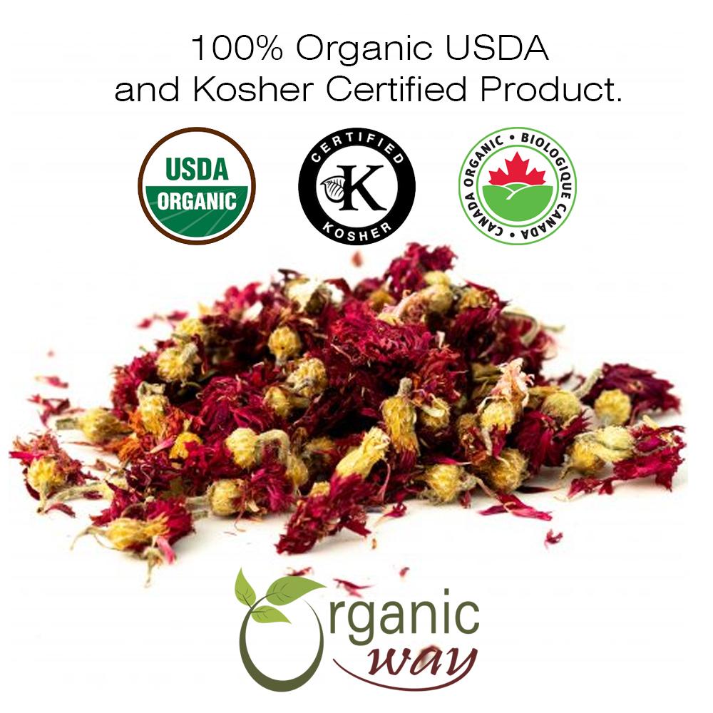 Cornflower Red (Whole), European Wild Harvest