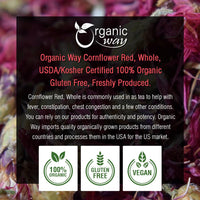 Cornflower Red (Whole), European Wild Harvest