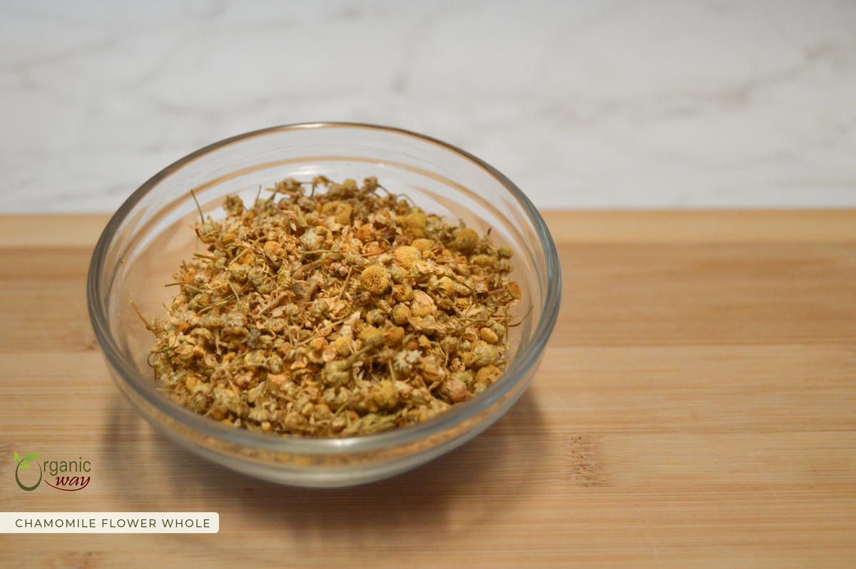 Chamomile Flower Whole, European Wild Harvest