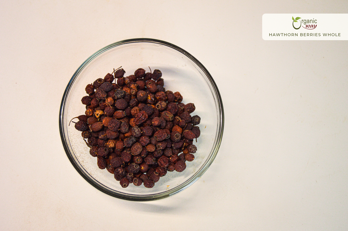 Hawthorn Berries (Whole), European Wild Harvest