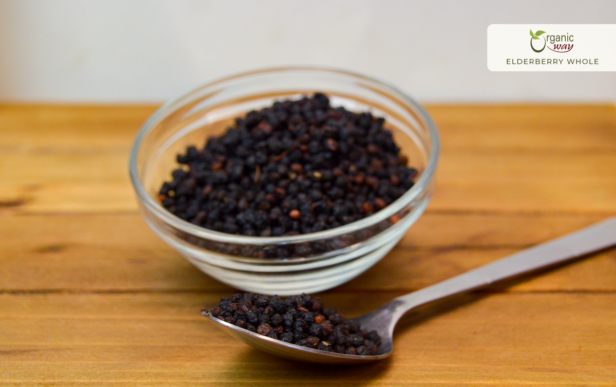 Elderberry (Whole), European Wild Harvest