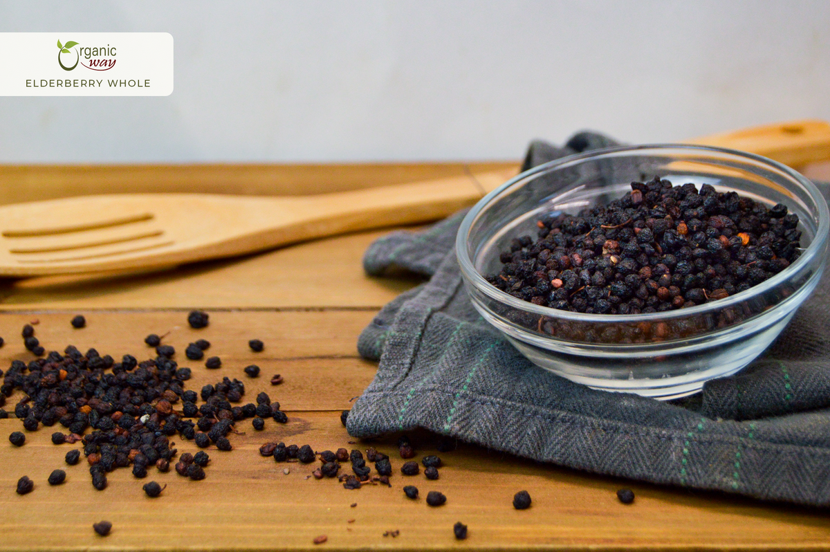 Elderberry (Whole), European Wild Harvest