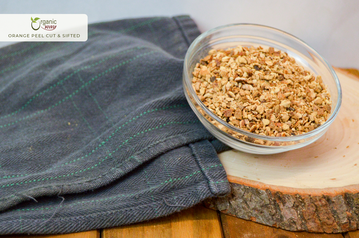 Orange Peel (Cut & Sifted), European Wild Harvest