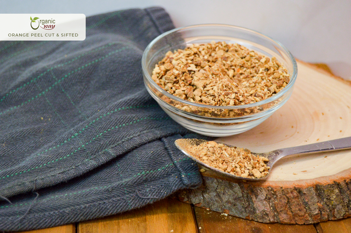 Orange Peel (Cut & Sifted), European Wild Harvest