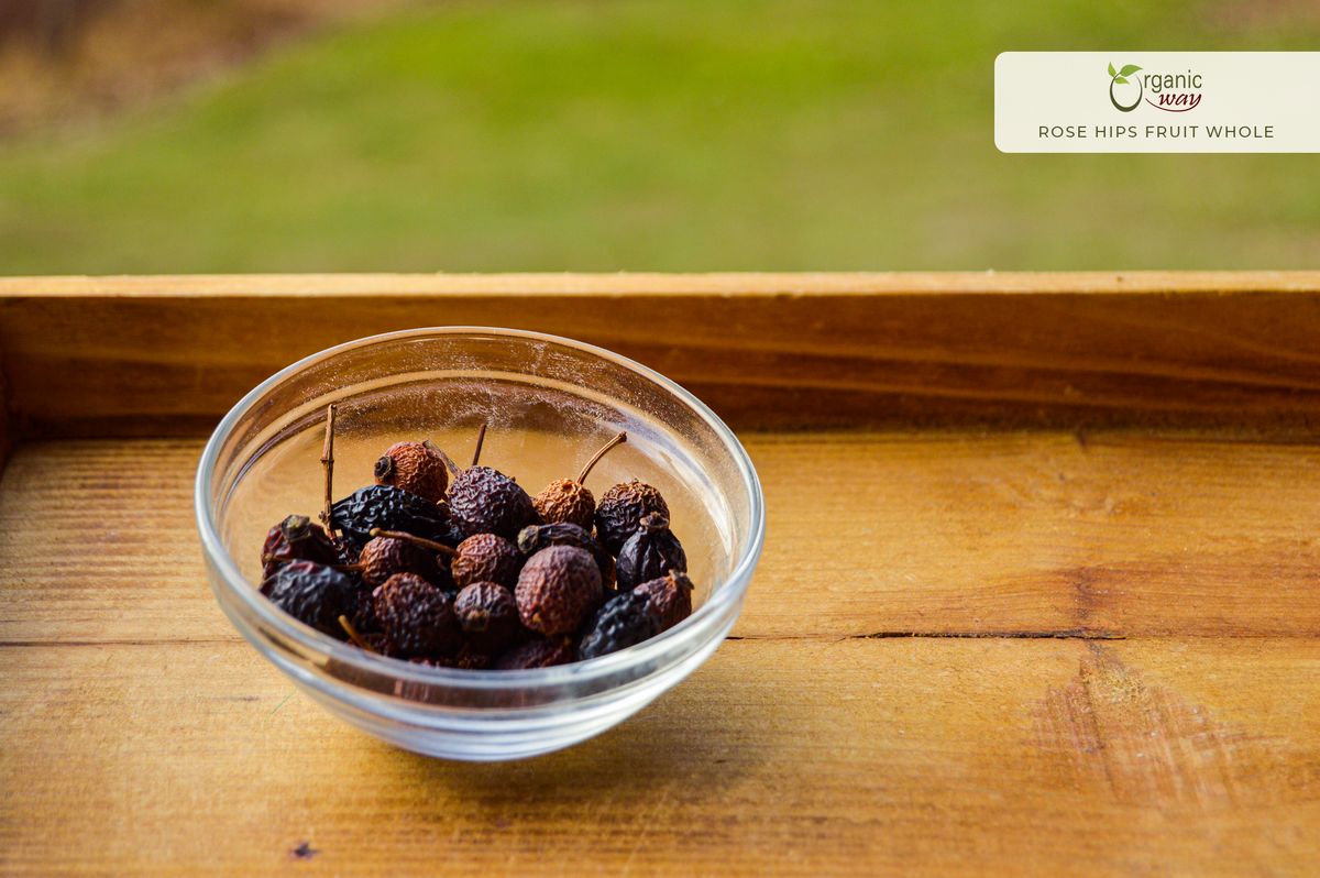 Rose Hips Fruit (Whole), European Wild Harvest