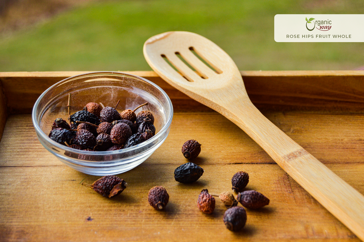 Rose Hips Fruit (Whole), European Wild Harvest
